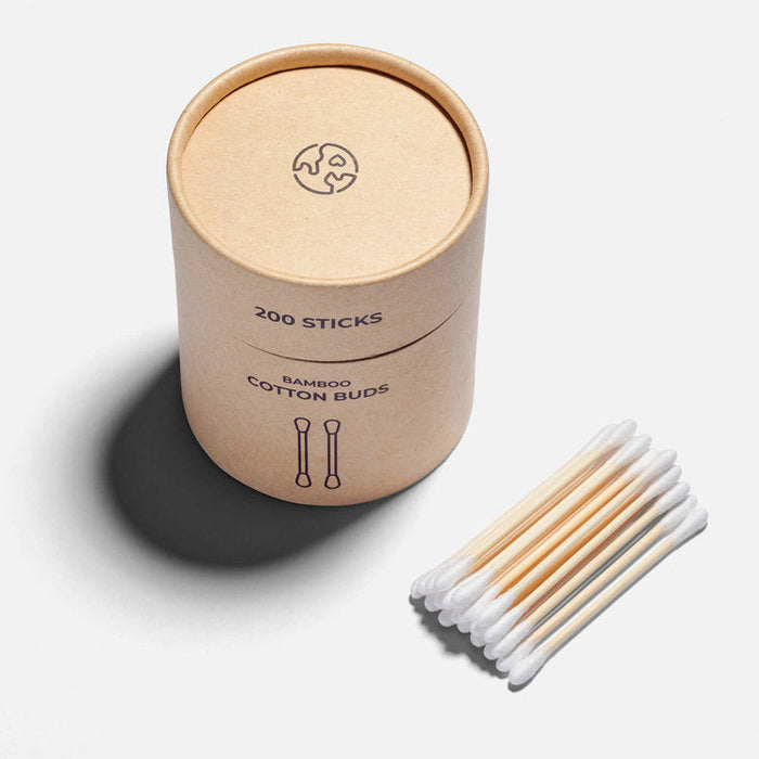 Pack of 200 Cotton Swabs Zero Waste Club